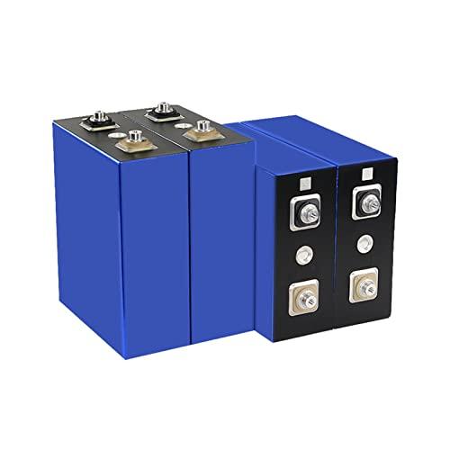 Batería de Litio 48V LiFePO4 Paquete de batería 280Ah Ciclos 6000 Baterías de Iones de Litio 4/8/16 / 32PCS for Paneles solares EV RV Carrito de Golf (Color : 4PCS)