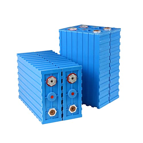 Batería de Litio Batería Lifepo4 de 4/8 Uds, 3,2 V, 200Ah, Juego de baterías Recargables de ciclos Profundos, Adecuado for Carretilla elevadora de Caravana de 12V y 24V Batería de Litio (Color : 4PC