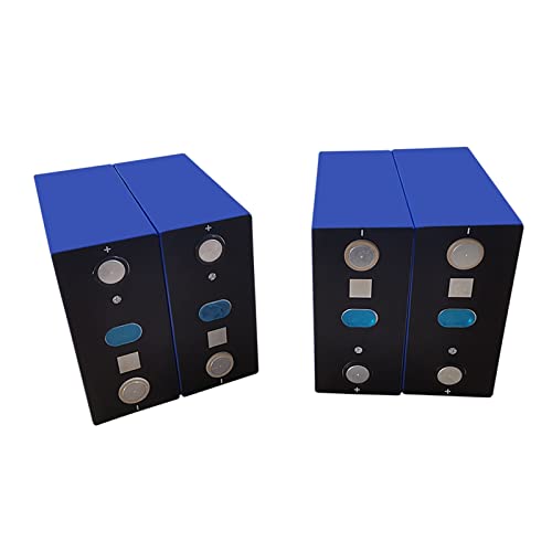 Batería de Litio LiFePO4 Batterry3.2V 350Ah 4/8/16PCS Célula de Hierro de Litio Recargable DIY 12V 24V 48V for Carretilla elevadora de Sistema Solar EV (Color : 16PCS)