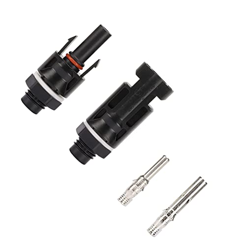 Conectores del Panel Solar, Estructura Autoblocante 1000V DC PPo Conector Hembra Macho Solar para Cable Fotovoltaico