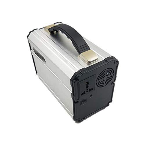 Estación de energía portátil 500W Generador solar Onda sinusoidal pura con tres modos de carga Luz LED Batería de respaldo de emergencia Fuente de alimentación para acampar