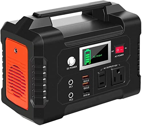 Estación De Energía Portátil De 200 W, Generador Solar De 40800 MAh Con Salida De CA De 220 V / 2 Puertos De CC / 3 Puertos USB, Fuente De Alimentación De Batería De Respaldo Para CPAP Al Aire Libre