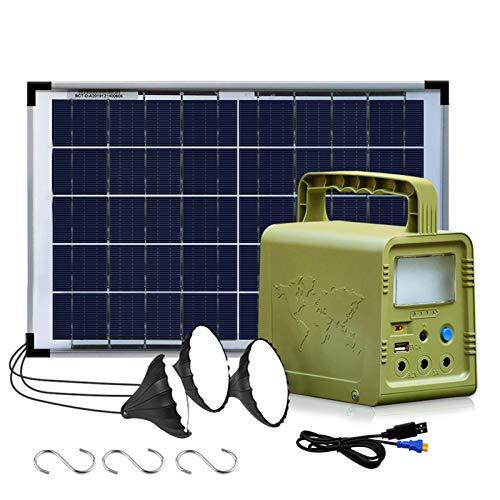 Generador Solar portátil de la estación de energía 84Wh con Las Luces del Campo de Las linternas del Panel Solar de 18W con la batería Recargable USB D