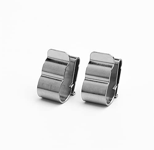 Genérico Clips de Alambre para Paneles solares SUS304 PV Clips de Cable Módulo Marco Clips Clips de Alambre Solar para estanterías solares (Size : 400 Pieces)