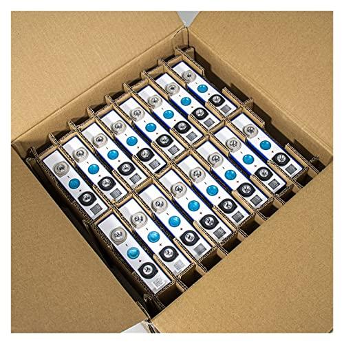 HengYun art Batería de Litio Lifepo4 320Ah 4-32pcs 3.2V Grado A 12V 280Ah Batería DIY RV Cell y Sistema de Almacenamiento de energía Solar (Color : 16pcs 50Ah)