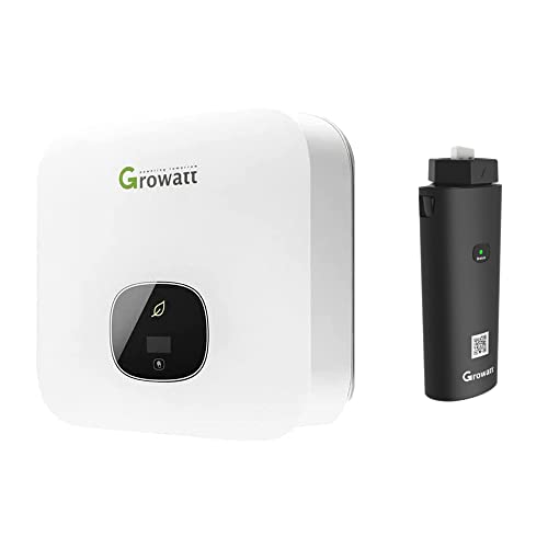 Inversor híbrido con WiFi, Growatt 5000 W, 230 V, generador solar, inversor híbrido, energía solar y eólica, inversor de carga solar, solar MIN 5000TL