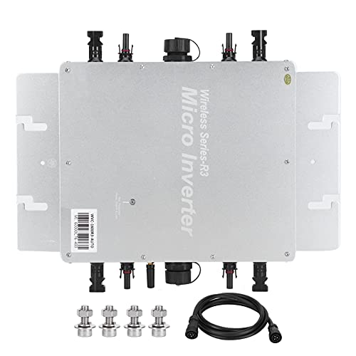 Micro inversor WVC-1600 120 / 230V Inversor de Onda sinusoidal de Potencia de identificación automática para Sistema de energía Solar fotovoltaica