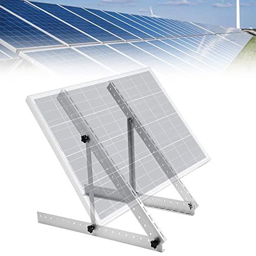MSFE Soportes De Inclinación De Panel Solar Ángulo Ajustable, soporte de montaje de panel solar,soporte de montaje de paneles solares,150W paneles solares policristalinos/monocristalinos(28 pulgadas)