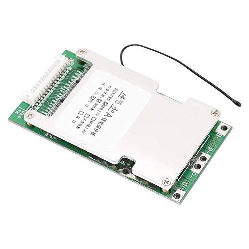 Placa BMS, placa de protección de batería de litio 14S 50V 30A Placa PCB BMS con regulador de aire de carga de equilibrio Placa de protección de batería de litio