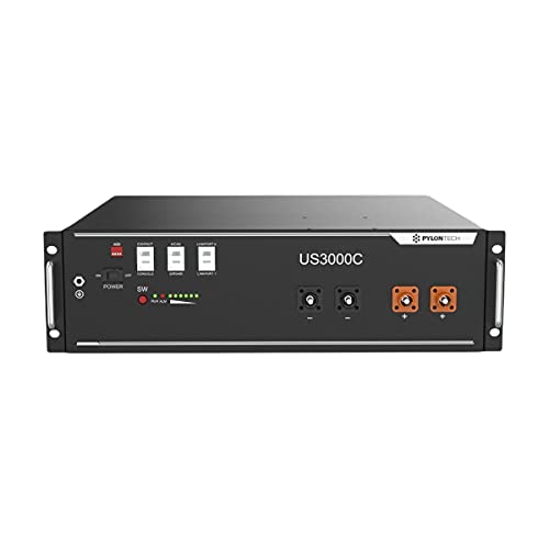 Pylontech US3000C batería de iones de litio 48V 3.5kWh solar y viento fuera de sistemas de red