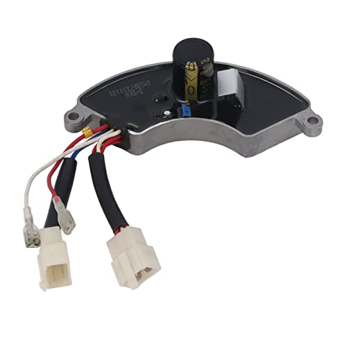 Regulador de Generador, Regulador de Voltaje Automático de 3kW a 5kW Controlador de Control de Voltaje AVR Trifásico para Generadores, Alternadores y Generadores