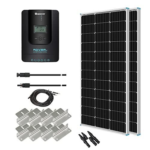 RENOGY 200 W 12 V 24 V Monocristalino Solar Kit