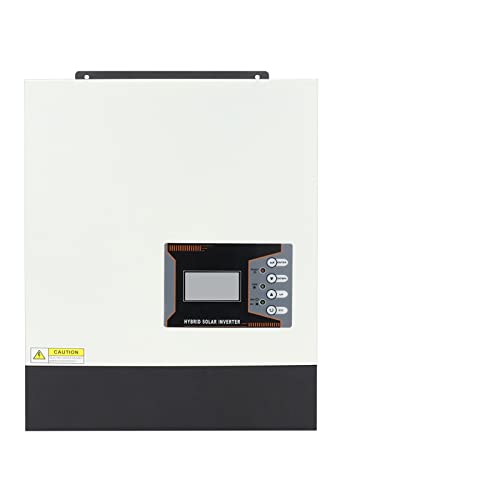SHANG-JUN 5kw Inversor Solar híbrido Pwm Cargador Solar 5000W Inversor de Onda sinusoidal Pura con USB Regulador de inversor de Carga Solar Multifuncional de Carga Portuaria Uso doméstico Solar