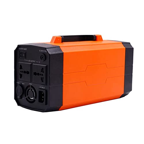 WILLQ Estación de energía portátil 26Ah 31Ah 40Ah Generador Solar para Exteriores Paquete de batería de Litio móvil con Salida de CA de 220V / 500W (no Incluye Panel Solar),220v/110v,500W40Ah