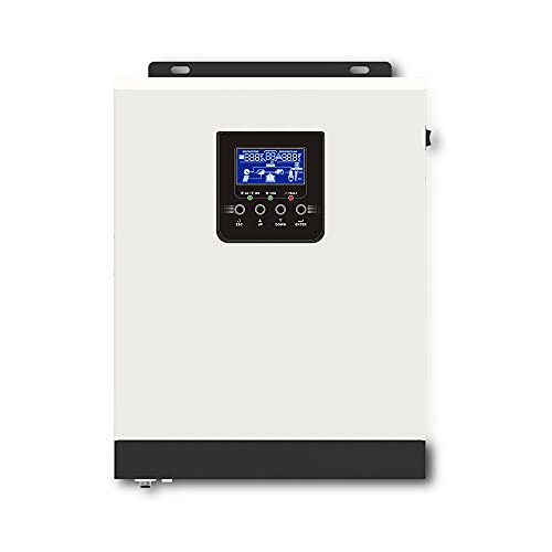 Y&H 3000VA 2400W Inversor híbrido 24VDC 220VAC Inversor Fuera de la Red, Controlador Solar MPPT Integrado de 40A y Cargador de CA del inversor de Onda sinusoidal Pura