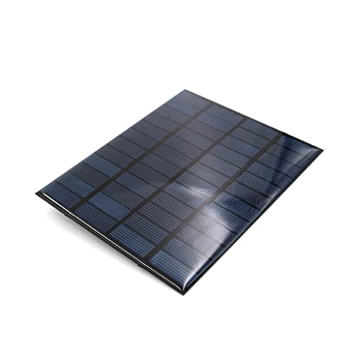 YXWJ Cargador de batería de Panel Solar portátil de 12v, Mini células solares de Panel Solar de 2w para Bricolaje para Cargadores de Juguetes de teléfonos celulares Ligeros