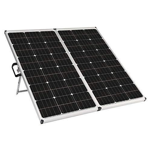 Zamp Solar Legacy Series - Kit de panel solar portátil de 180 vatios con controlador de carga integrado y estuche de transporte. Energía solar fuera de la red para carga de batería RV - USP1003