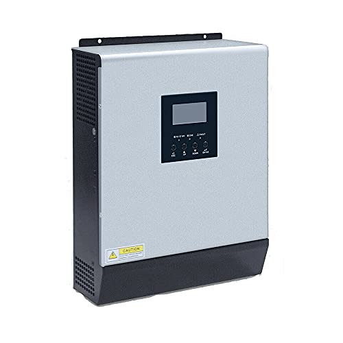 3000W 24V Inversor híbrido de Onda sinusoidal Pura Fuera de la Red Controlador de Carga Solar PWM Incorporado