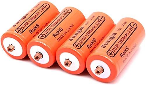 32700 12800mAH 3 2V batería Recargable LIFEPO4 Batería Profesional con fosfato de Hierro de Litio con Tornillos