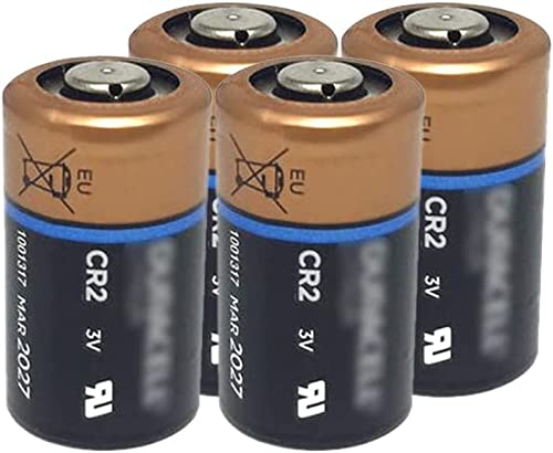 4 Unidades CR2 para cámaras de Emergencia Fashlight Foto DLCR2 ELCR2 EL1CR2 3 V batería de Litio D uracell