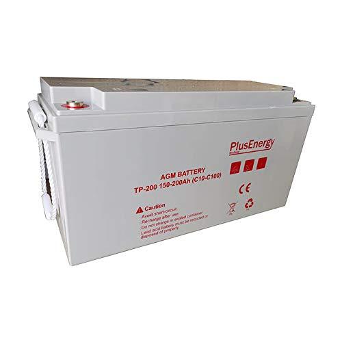 Batería AGM 12V Capacidad 150AH-200AH-250AH - Ciclos Profundos Uso Grupo solar (200AH AGM)