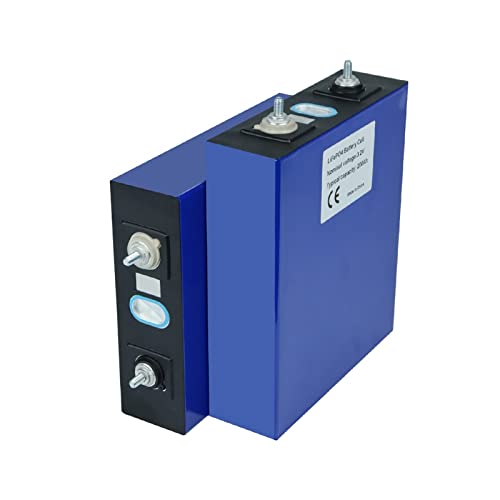 Batería de Litio 200Ah Lifepo4 Batería Recargable 3.2VA Marca Células solares prismáticas de Hierro de Litio Carrito de Golf DIY 12V 48V (Color : 16Pcs)