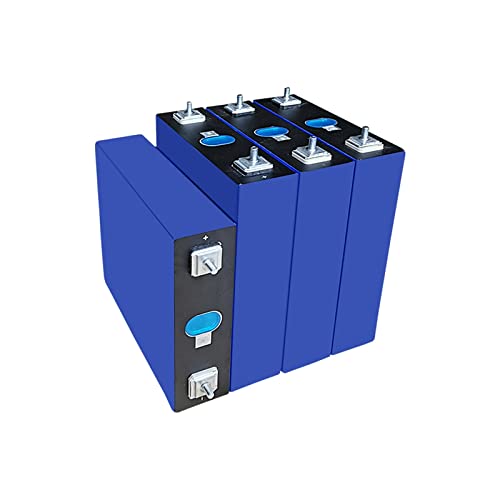 Batería de Litio 240Ah LiFePO4 batería 12V Paquete de Celdas Recargables DIY 24V 48V Carretilla elevadora Solar EV Barco yate Golf batería con Barra colectora (Color : 16PCS)
