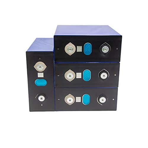 Batería de Litio 4 Piezas de 3.2V100AH ​​​​batería de Litio de Hierro RV Sistema de generación de energía Solar batería de fosfato de Hierro de Litio 280AH (Size : LFP3.2-100)