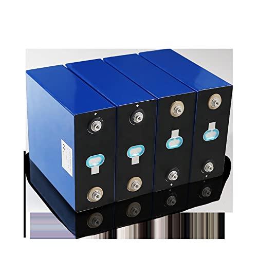 Batería de Litio Batería Lifepo4 de grado A, 3,2 V, 320Ah, batería recargable de alta capacidad, celda LFP prismática, RV, EV, barco, carrito de Golf, paquete de batería for yate ( Color : 4PCS )