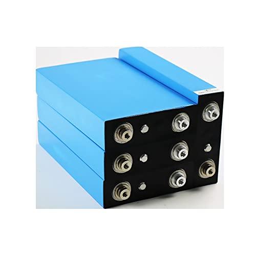 Batería de Litio Batería Solar Lifepo4 de 130Ah, celda de hierro de litio de 3,2 V, bricolaje, 12V, 24V, 48V for barco, carrito de Golf, carretilla elevadora for caravana, hogar ( Color : 16PCS )