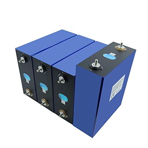 Batería de Litio Grado Recargable de la batería de 3.2V 280Ah Lifepo4 A Las células prismáticas RV Solar del Hierro de Litio 280K (Color : 4Pcs 280AH 280K)
