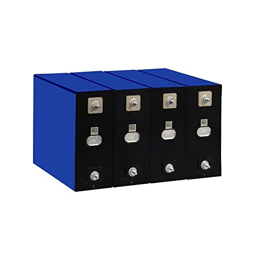 Batería de Litio Las baterías de 3.2V 280Ah califican una batería Recargable Lifepo4 12V 24V Cat Litio Hierro prismático Solar (Color : 8PCS 280AH)