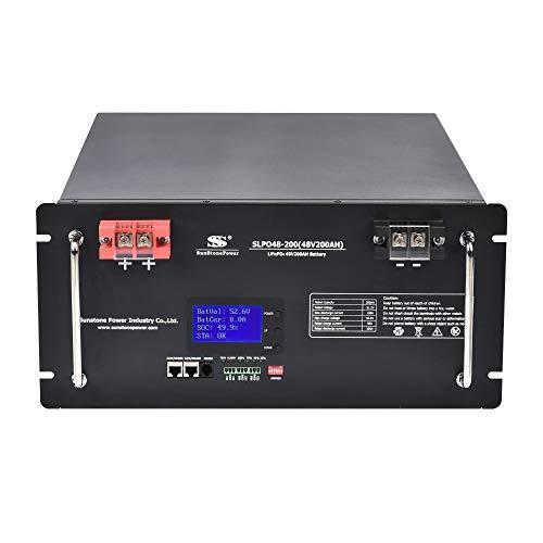 Batería de Litio Sunstone Power LiFePO4, 48 V, 200 Ah, 9,6 kWh, batería Solar SAI de Litio con BMS