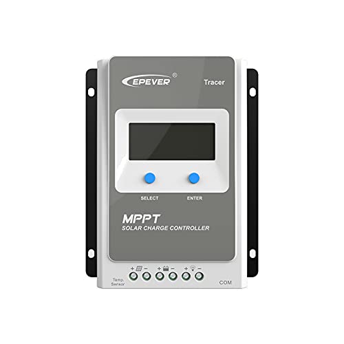 EPEVER® MPPT Tracer1210AN 10A Regulador de carga solar 12/24V automático, conexión a tierra negativa común