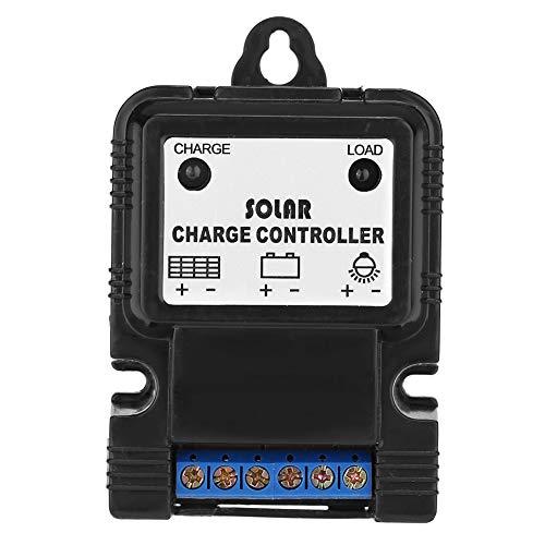 Garosa PWM 6V / 12V 3A Controlador Solar Plástico Controlador De Carga Solar Cargador De Panel Solar Portátil Regulador del Controlador De Energía con Indicador Led Nueva Herramienta De Protección