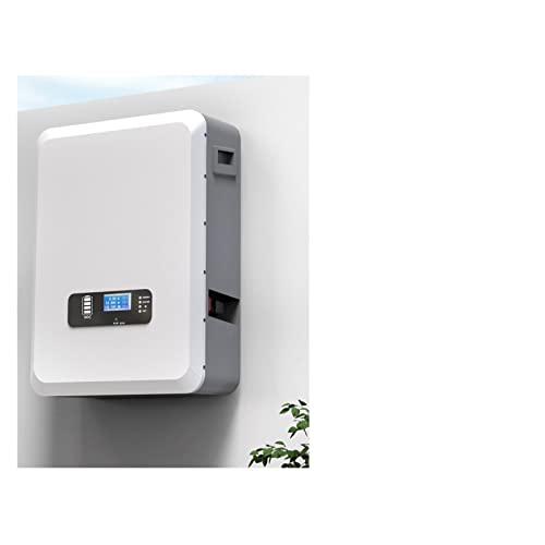 GAzOOaRt Batería de Litio Paquete de batería de Litio de 48V 5KW Powerwall LiFePO4 100Ah True ＞6000 ciclos con Can RS485 16S 100A BMS for energía Solar Fuera/en la Red (Color : A 48v 5kwh Powerwall)