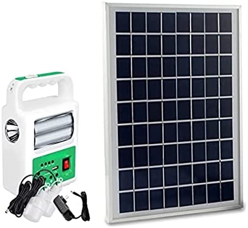 Generadores solares Generador solar multifuncional portátil Bombilla de alto brillo Banco de energía Luz de emergencia Estación de energía portátil 20W