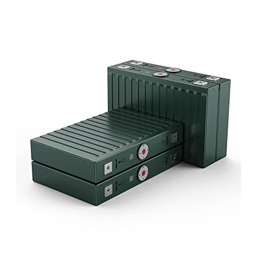 Grade A 4/8/16/32Pcs 100Ah Battery 3.2V DIY 12v 24v 48v RV Cell and Solar Energy Storage System with Busbars for Boat, Marine, Golf Cart, Camper (Color : 16PCS) (16pcs)