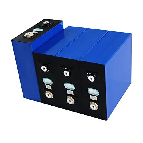 HengYun art Batería de Litio 3,2 V 280Ah Lifepo4 Cell 1/4/8/16/32 Uds Grado A batería Recargable de Hierro de Litio DIY 12V 24V 48V RV Barco Sistema Solar (Color : 4PCS)