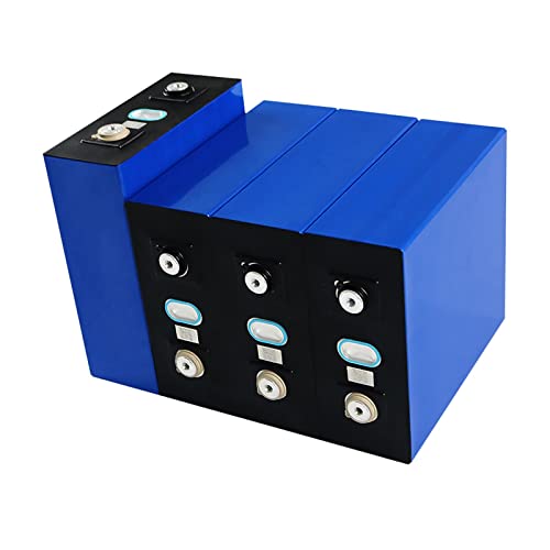 HengYun art Batería de Litio 3,2 V 280Ah Lifepo4 Cell 1/4/8/16/32 Uds Grado A batería Recargable de Hierro de Litio DIY 12V 24V 48V RV Barco Sistema Solar (Color : 4PCS)