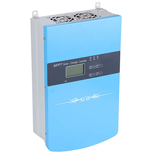 Herramienta de inversor Solar de Aluminio de Tipo Mixto, Controlador de Carga Solar, para Interiores y Exteriores(120A)