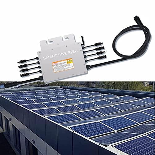 HQPCAHL Inversor De Conexión A Red MPPT De 1000 W, Micro Inversor De Conexión A Red De 230 V con Refrigeración Impermeable Y Natural, Micro Inversor Solar,SG-1000W