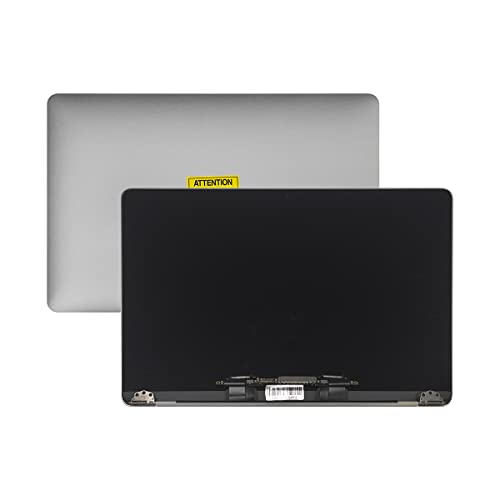 ICTION Nuevo espacio gris gris A1706 A1708 pantalla LCD Asamblea para MacBook Retina 13 pulgadas A1706 A1708 Full LCD 2016 2017 año