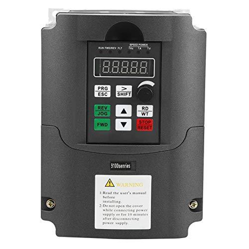 Inversor de Corriente de 5.5KW, DC400V-700V a trifásico 0-380VAC 0-650Hz, inversor Industrial de frecuencia Variable con Manual en inglés para Generaciones de energía eólica Solar
