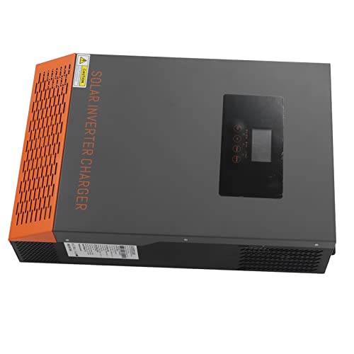 Inversor de Onda Sinusoidal, Off Grid 110a MPPT One Key Reset 5500W Inversor Solar para Oficina