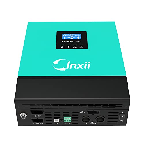 inxii inversor hibrido 3000w controlador solar 25A MPPT 4 tipos funcionamiento carga solar, prioridad actual, prioridad solar, carga híbrida convertidor 24v 220v
