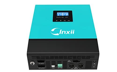 inxii inversor hibrido 3000w controlador solar 80A MPPT 4 tipos funcionamiento carga solar, prioridad actual, prioridad solar, carga híbrida convertidor 24v 220v