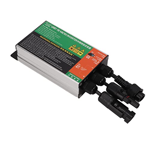 Micro Inversor Solar, Inversor de Onda Sinusoidal MPPT Impermeable Ip55, Medidas de Protección Múltiple, Capacidad de 0,2 a 1,6 Kw, 260 W 230 V Adecuado para Sistema de Energía Solar