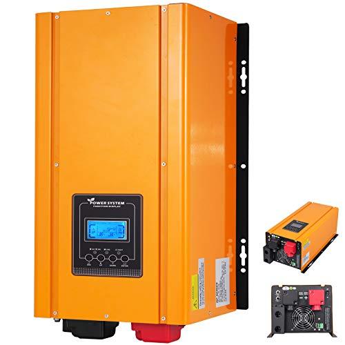 Mophorn Inversor 12v 220v Inversor de Baja Frecuencia 3000W 12V Inversor de Energía Fuera de Red de Onda Sinusoidal Pura de Baja Frecuencia 230V 3Kw