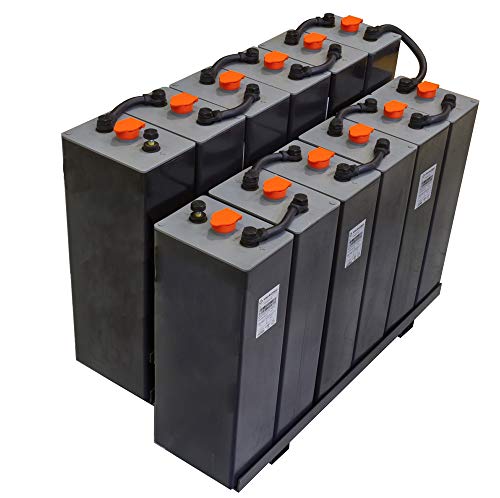 Plusenergy Baterías Solares Cpzs 2V 750A para Instalación Solar 12 Vasos Sistema 24V